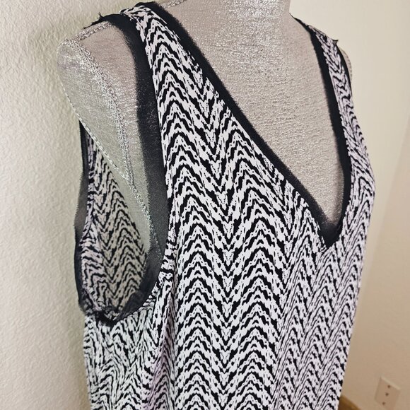Halogen Batik Chevron Print Tank Top Size XXL - Picture 5 of 8